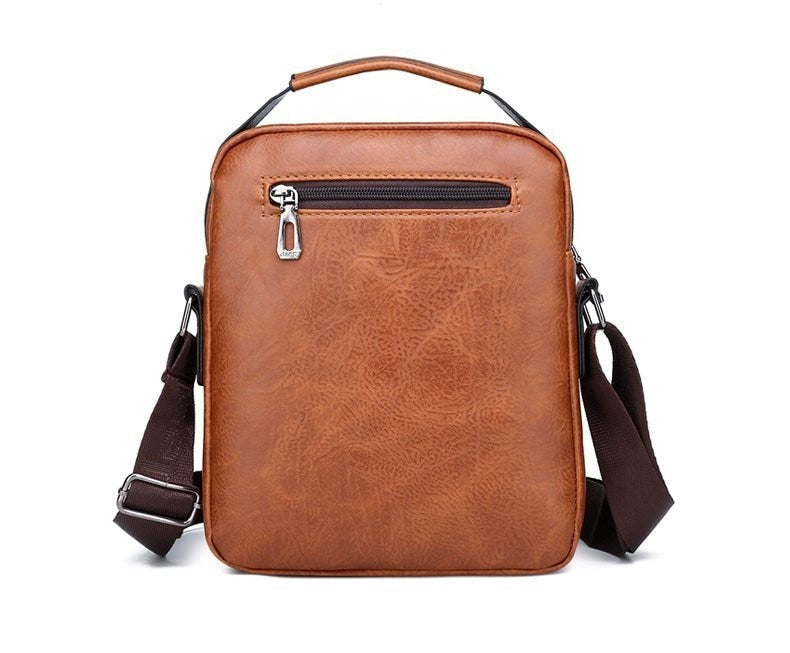 Men's Leather Jeans Bag + Free Leather Wallet