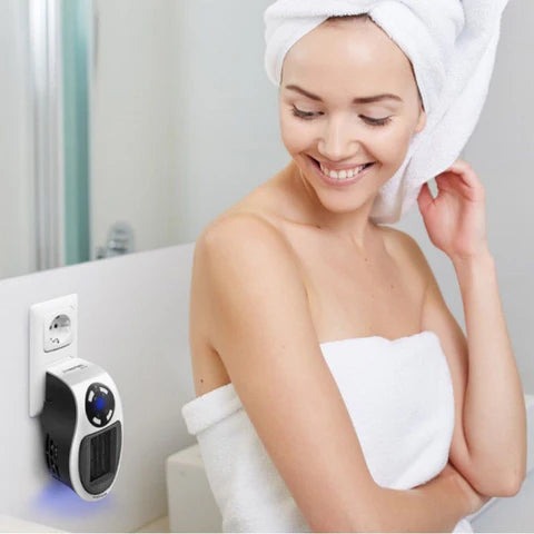 Portable Electric Heater for Plug-in with Remote Control - WarmEase