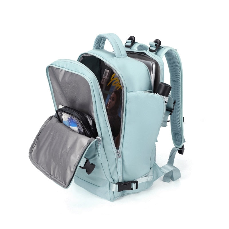 Women's Large Waterproof Travel Backpack - AquaPack