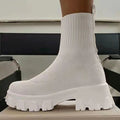 Women's Tractor-Shaped Combat Boot - UrbanDiva
