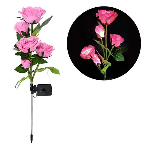 Waterproof Solar Rose Garden Light