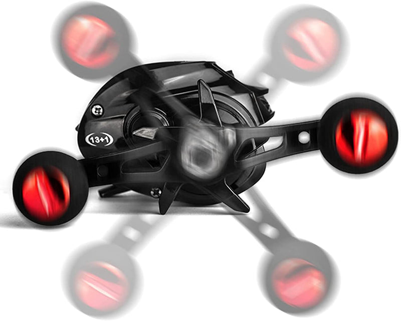 Carrete de pesca profesional Pro Living con 13 rodamientos
