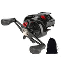 Carrete de pesca profesional GLS AS200 de 8 kg de arrastre ultraligero