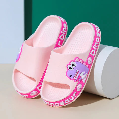Pantuflas ortopédicas antideslizantes para niños - Dino Crocks