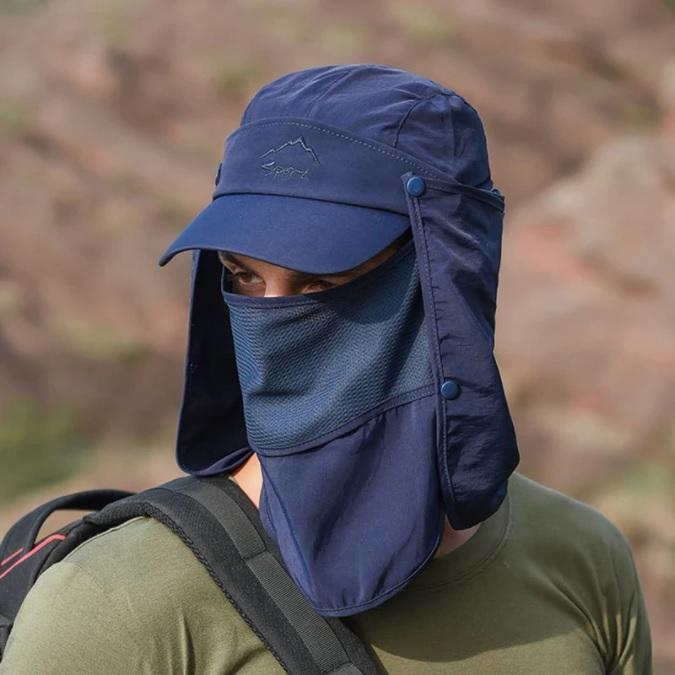 4 in 1 UV Protection Fishing Cap