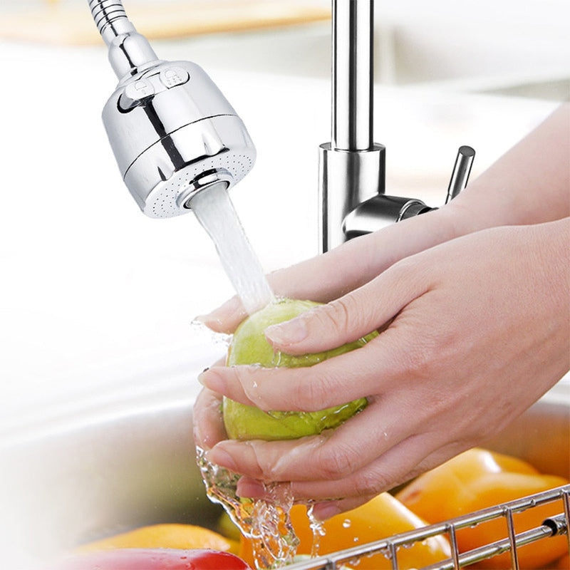 360º Directional Aerator Nozzle for Water Saving and Easier Dishwashing