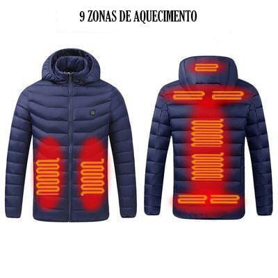 Men's Electric Heated Puffer Jacket - PowerWarm