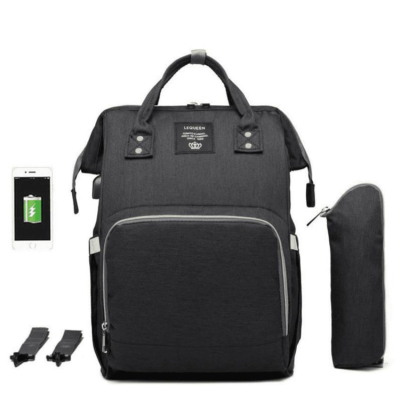 LeQueen USB Maternity Backpack Bag