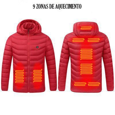 Men's Electric Heated Puffer Jacket - PowerWarm