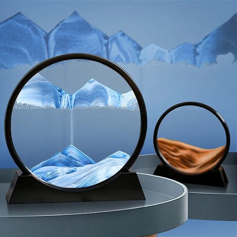3D Quicksand Hourglass Decoration
