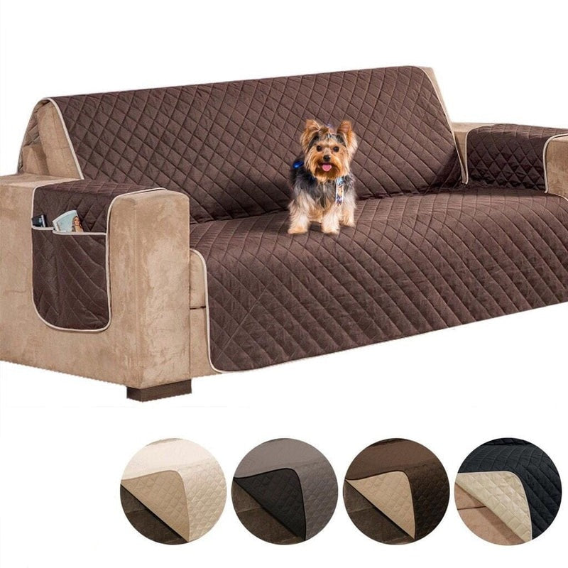 Universal Waterproof Quilted Sofa Protective Cover - SoftSafe