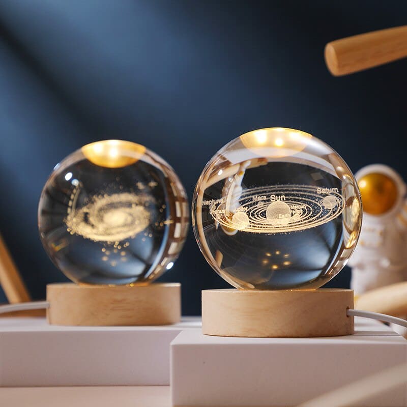 Lámpara decorativa espacial 3D - Brillo cósmico