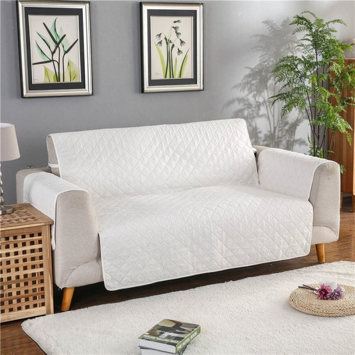 Waterproof Quilted Sofa Cover - ShieldMaster