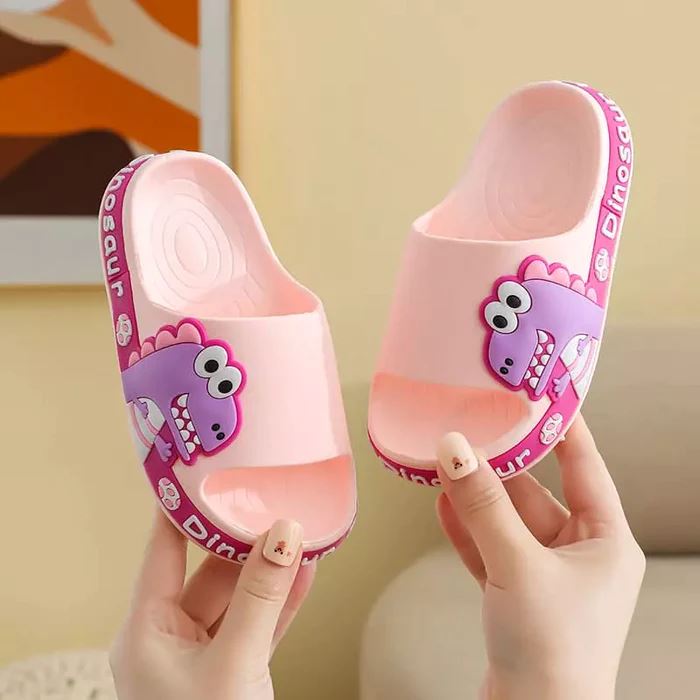 Pantuflas ortopédicas antideslizantes para niños - Dino Crocks