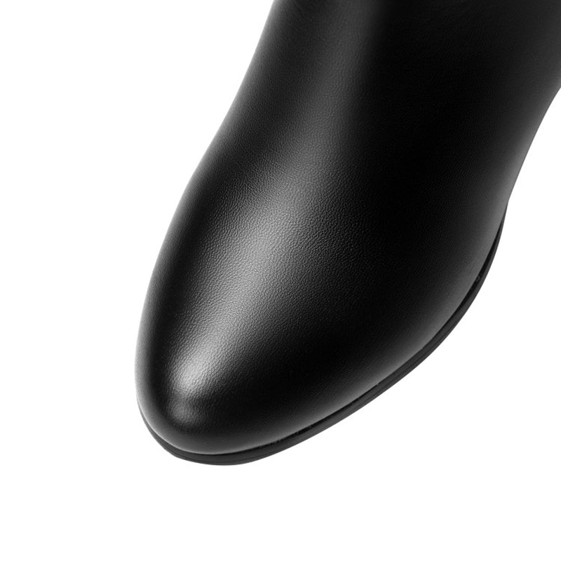 Women's Long Boot in Eco-Leather - Lady Conforty
