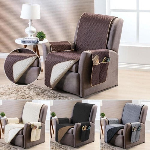 Universal Waterproof Quilted Sofa Protective Cover - SoftSafe