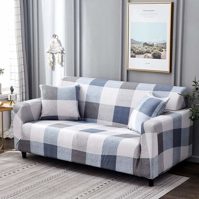 Modern Printed Sofa Cover - 2 or 3 Seats