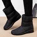 Women's Waterproof Velvet Winter Boots - CozyWarm