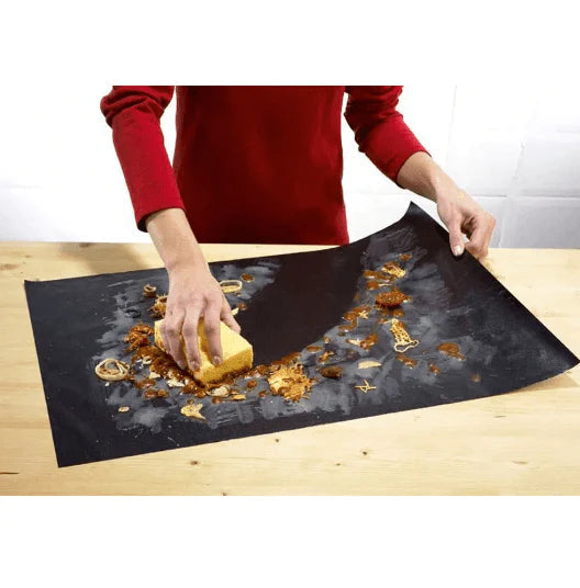 Kit with 3 Reusable Non-Stick Barbecue Thermal Blankets