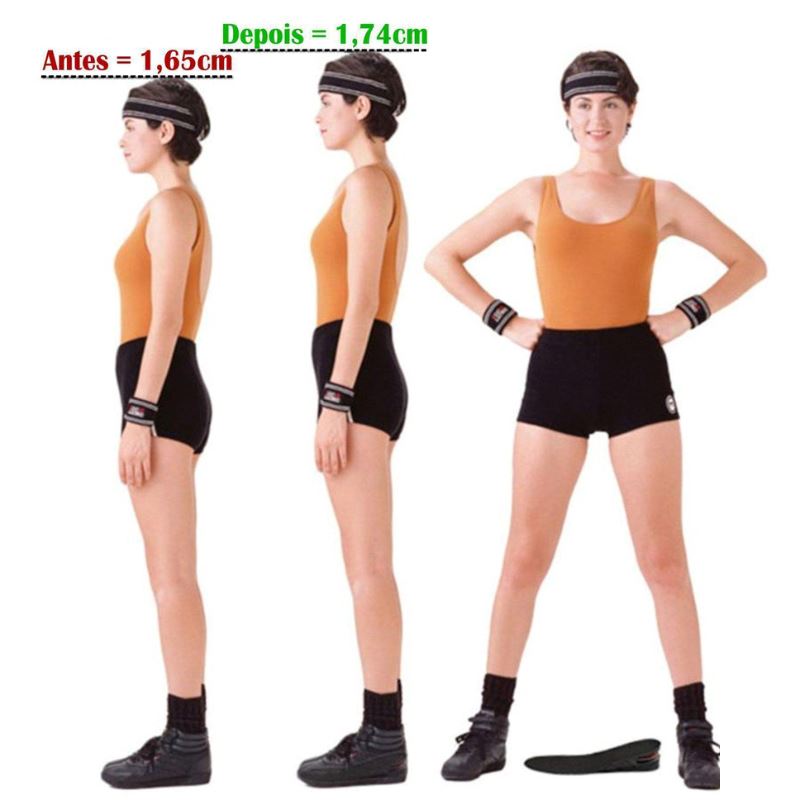 Height Increasing Insole from 3 to 9cm - Elevator MaxAir