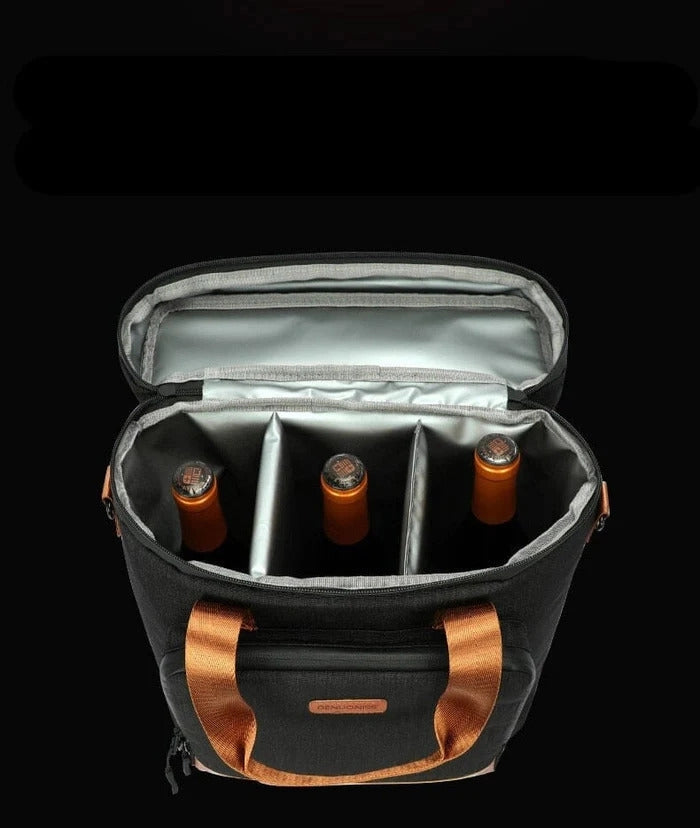 Thermal Wine and Glass Holder Bag - WineCarry