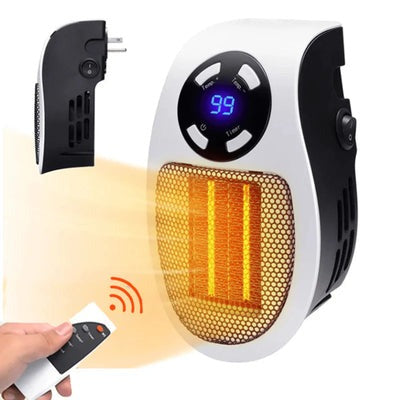 Portable Electric Heater for Plug-in with Remote Control - WarmEase
