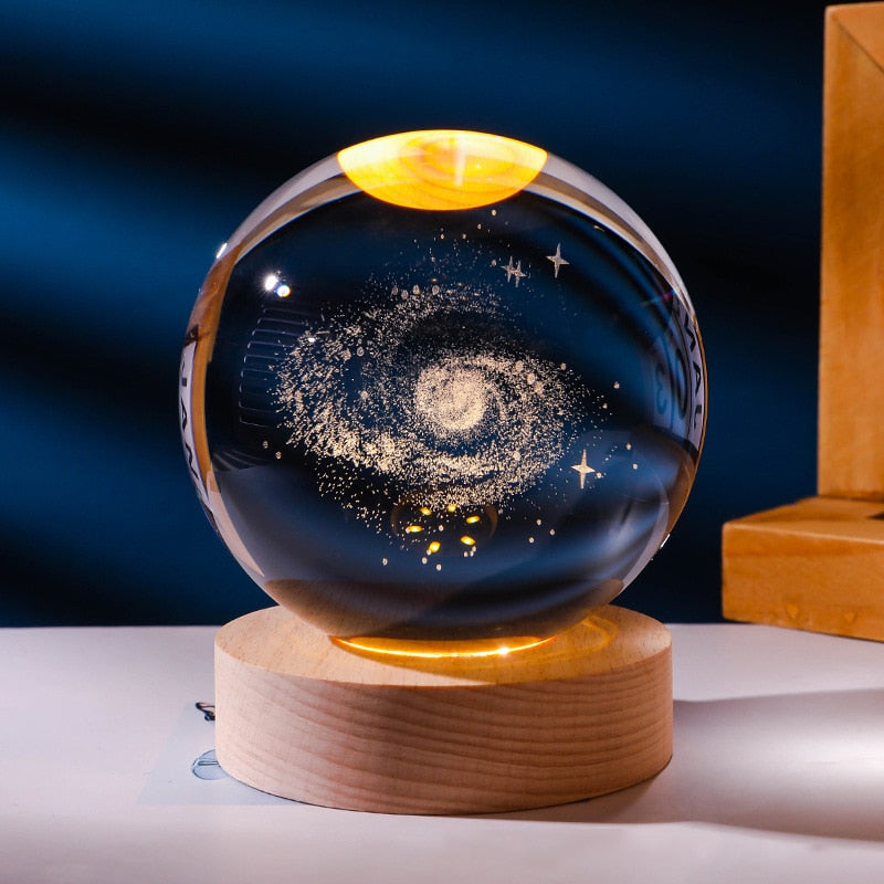 Lámpara decorativa espacial 3D - Brillo cósmico
