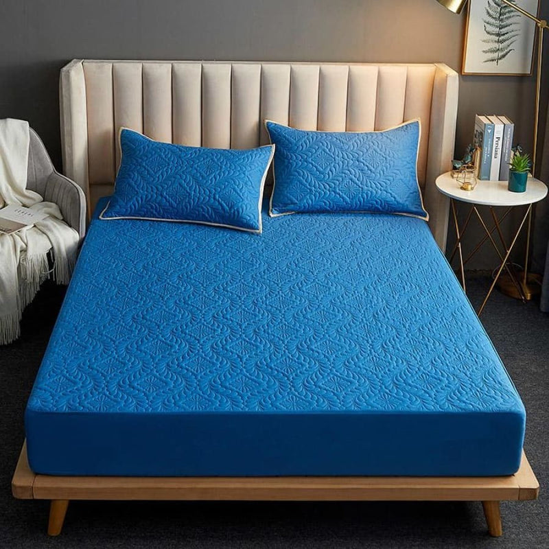 Waterproof Quilted Mattress Protector Cover - SoftGuard