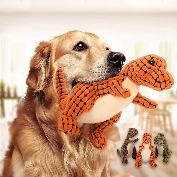 Strong and Durable Plush Dog Chew Toy