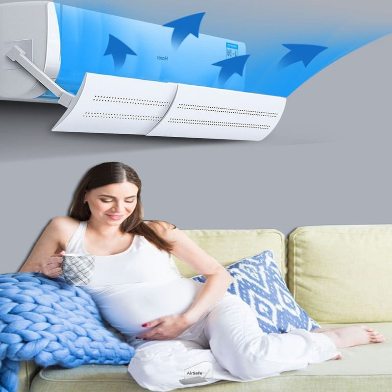 Adjustable Air Conditioning Deflector - Easy to Use