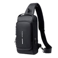 Anti-Theft Shoulder Bag with USB Charging 