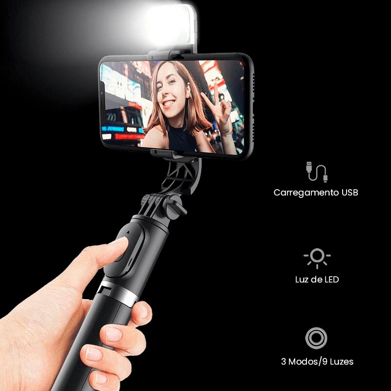 Tripod Stand for Cell Phone and Camera with Stabilizer
