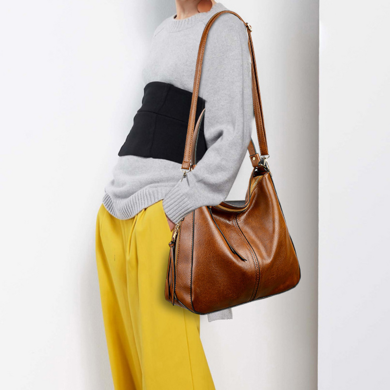 Versatile Waterproof Leather Women's Bag - AquaLeather