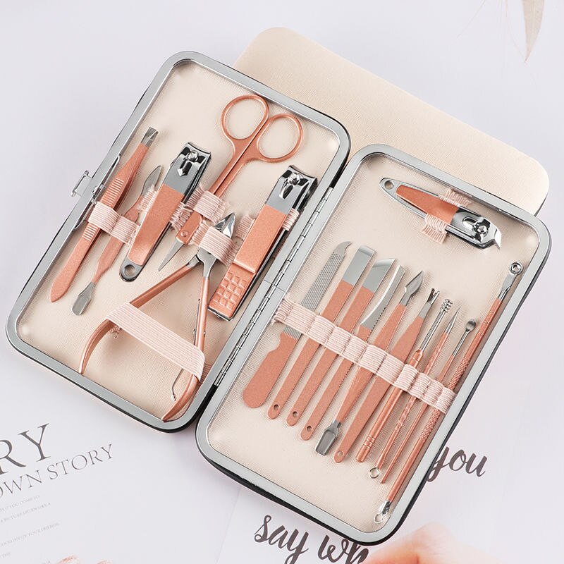 Complete Professional Manicure and Pedicure Kit