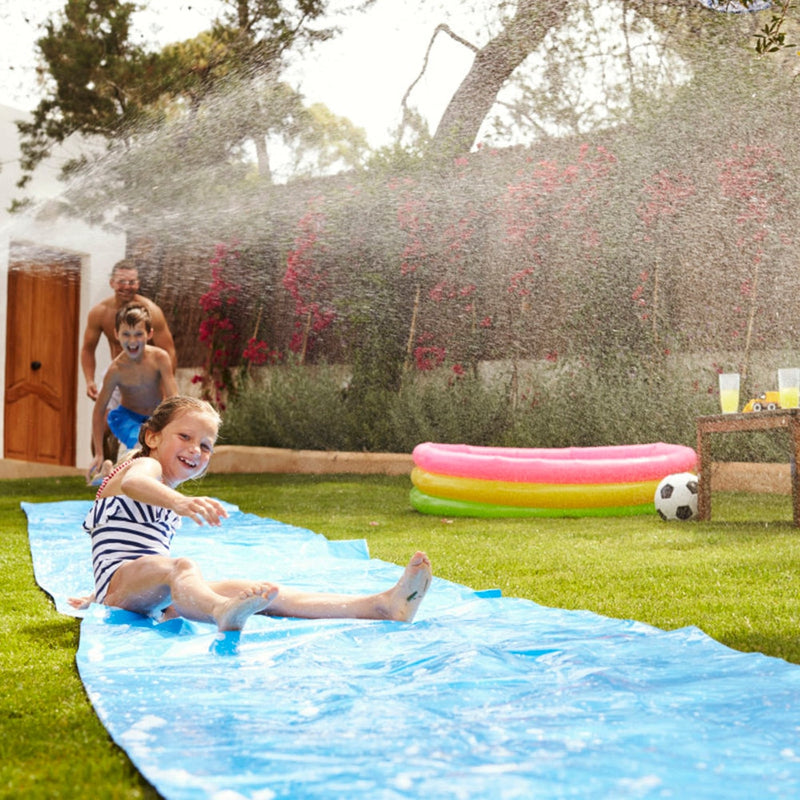 Fun Slide with Water Splash
