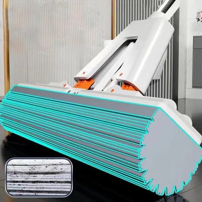 Self-Draining Smart Cleaning Mop - CleanWave