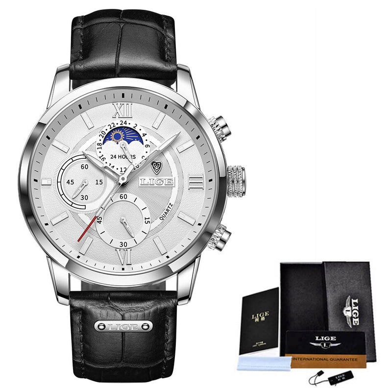 Lige Model Quartz Men's Watch