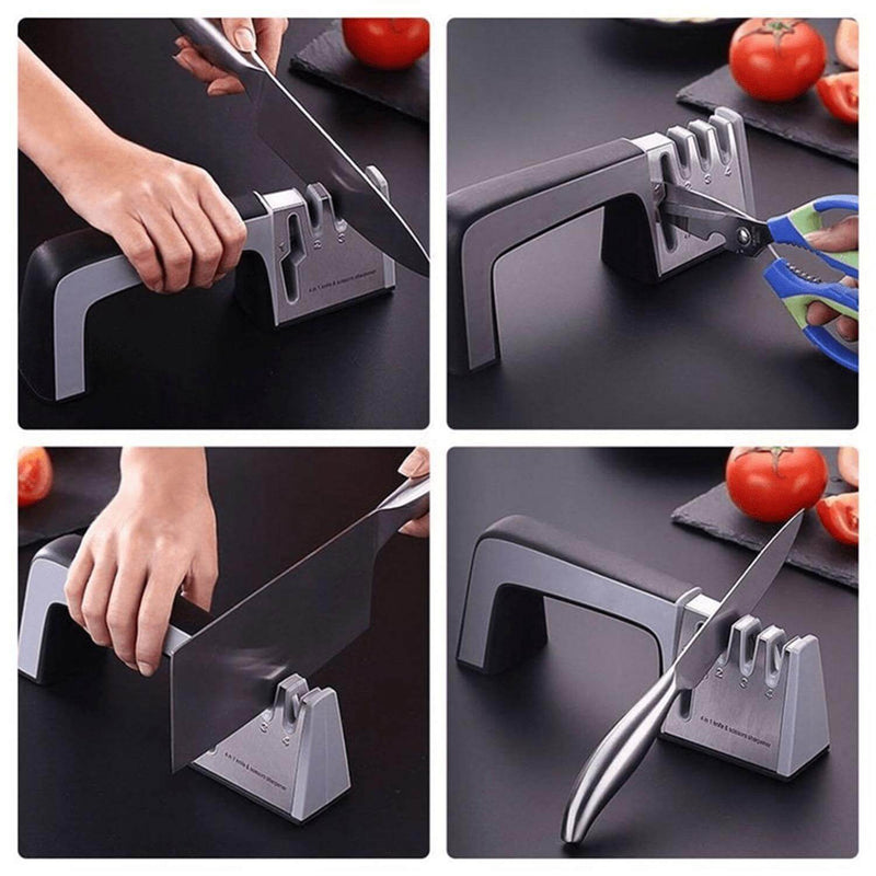 4 in 1 Multifunctional Knife Sharpener