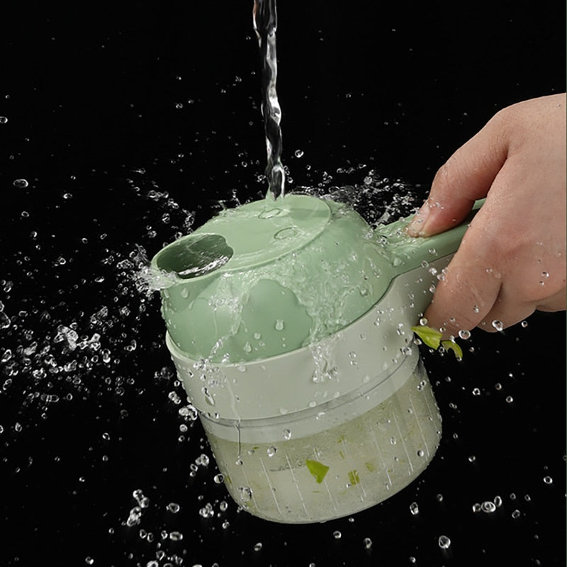 4 in 1 Multifunctional Electric Vegetable Chopper