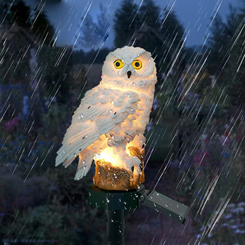 Waterproof Owl Solar Led Garden Light