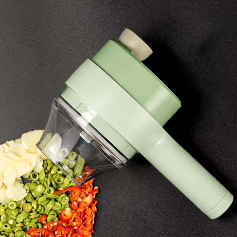4 in 1 Multifunctional Electric Vegetable Chopper