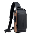 Anti-Theft Shoulder Bag with USB Charging 