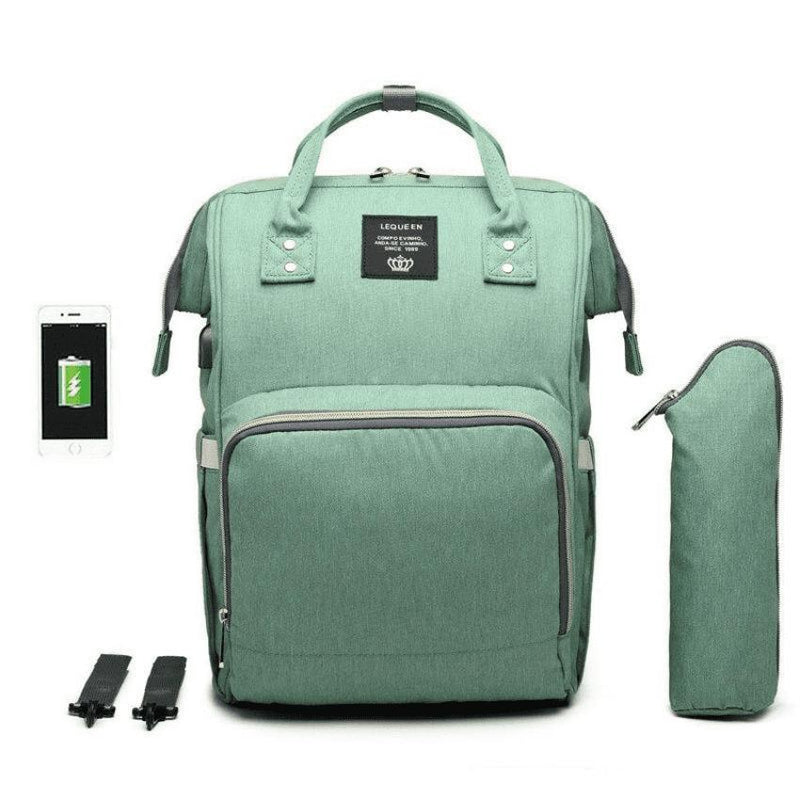 LeQueen USB Maternity Backpack Bag