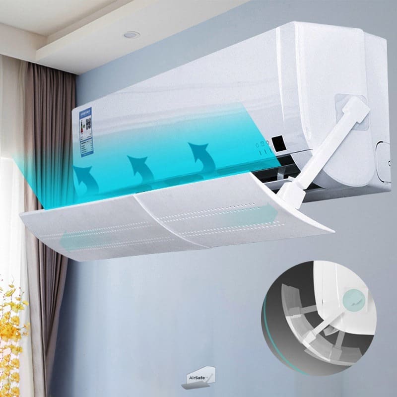 Adjustable Air Conditioning Deflector - Easy to Use