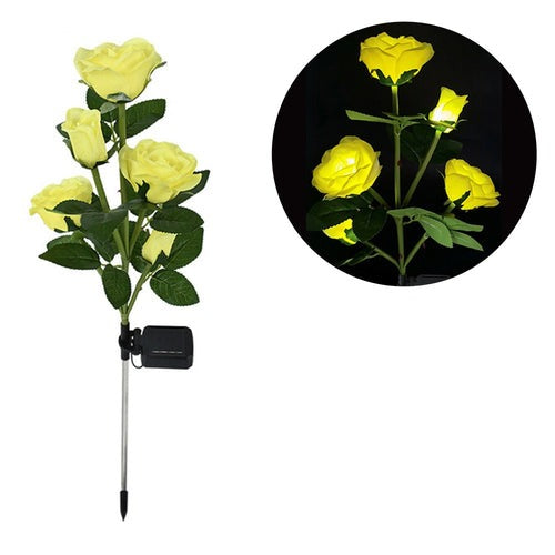Waterproof Solar Rose Garden Light