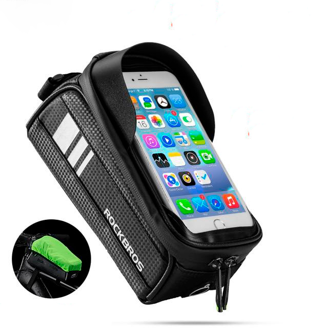 RockBros Waterproof Cycling Bag with Touch Screen Cell Phone Holder