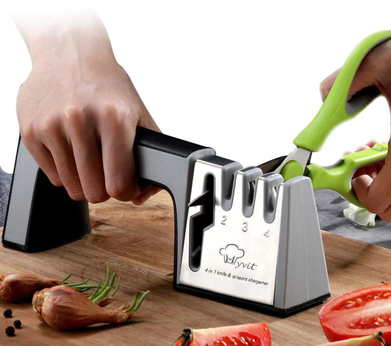4 in 1 Multifunctional Knife Sharpener