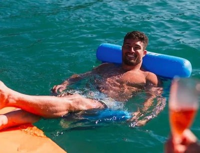 Silla flotante inflable para piscina - FloatEase