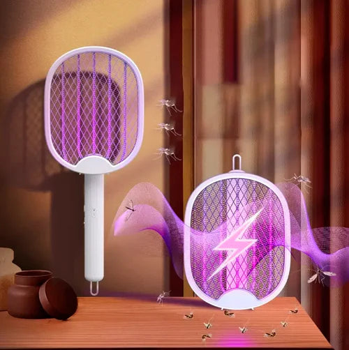 Rechargeable Electric Mosquito and Fly Killer Racket