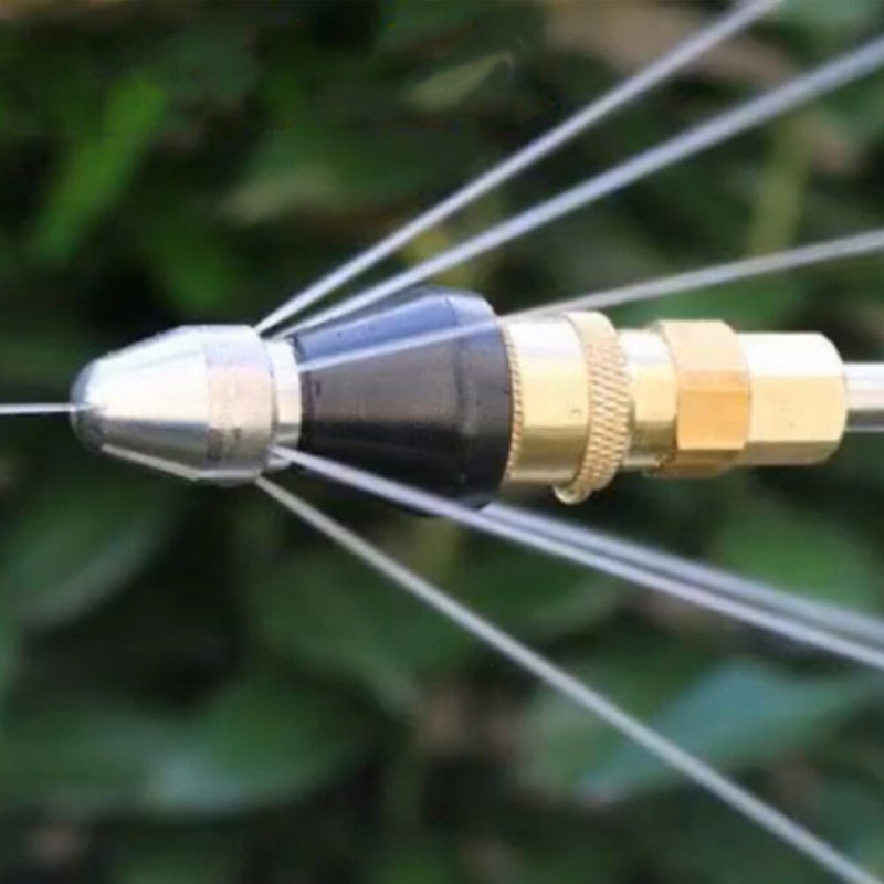 High Pressure Jet Nozzle for Unclogging and Cleaning - UltraJet
